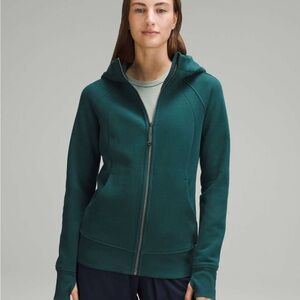 Lululemon Athletica Green Fitted scuba hoodie